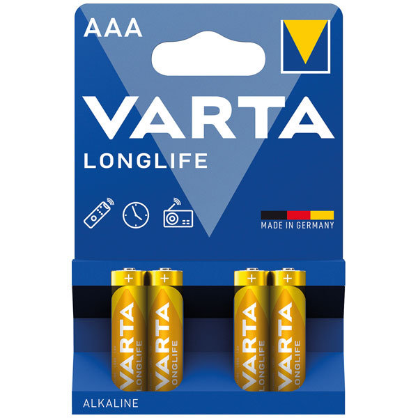 Varta Longlife 4103 4er Blister Micro