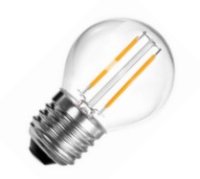 LED-Tropfen Fadenlampe,2W,230V,E27,2700K,300°,220lm,10000h,nicht dimmbar