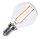 LED-Tropfen Fadenlampe,2W,230V,E14,2700K,300°,220lm,10000h,nicht dimmbar