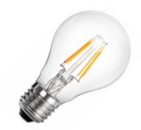 LED-AGL Fadenlampe,4W,230V,E27,2700K,300°,390lm,10000h,nicht dimmbar