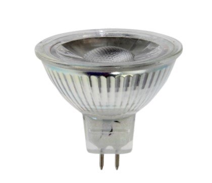 LED-GU5.3 Reflektorform nicht dimmbar, 5,5W, 12V, GU5.3, 2700K warmweiß, 345lm