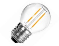 LED-Tropfen Fadenlampe klar,4W,230V,E27,2700K,300°,390lm,20000h,dimmbar