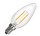 LED-Kerze Fadenlampe klar,4W,230V,E14,2700K,300°,390lm,20000h,dimmbar