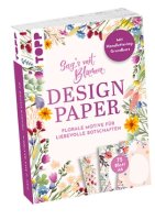 Sags mit Blumen Design Paper A6