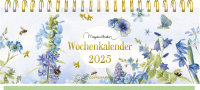 M. Bastin Tisch-Wochenkalender 2025 blau