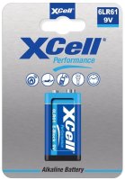 XCell Performance Alkaline 9V-Block Batterie 6LR61